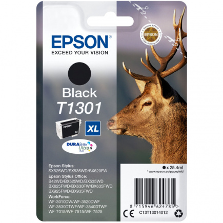 Epson Tinte T1301 C13T13014012 Schwarz bis zu 945 Seiten