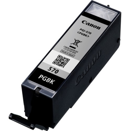 Canon Tinte PGI-570PGBK 0372C001 Pigment-Schwarz bis zu 300 Seiten gemäß ISO/IEC 24711