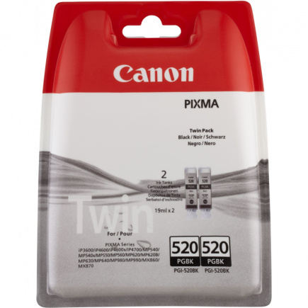 Canon PGI-520BK schwarz Twin Pack