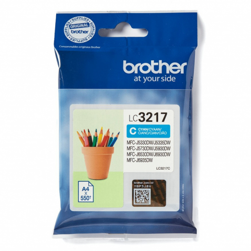 Brother Tinte LC-3217C Cyan