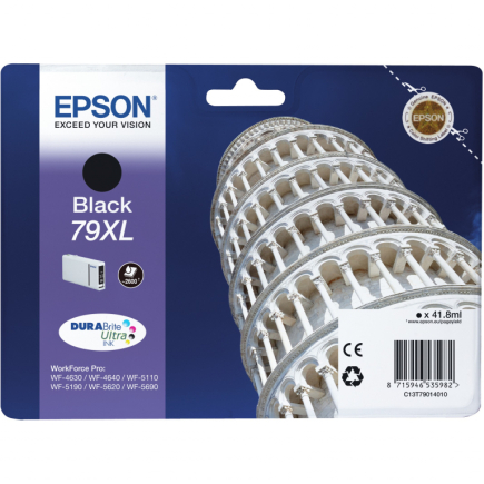 Epson Tinte 79 black XL T7901