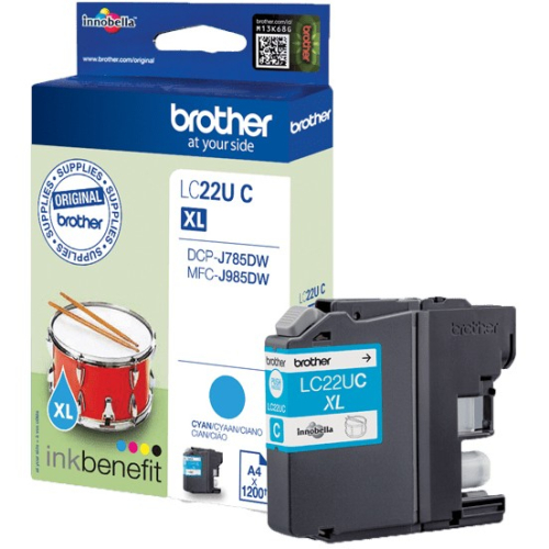 Brother LC22UC cyan