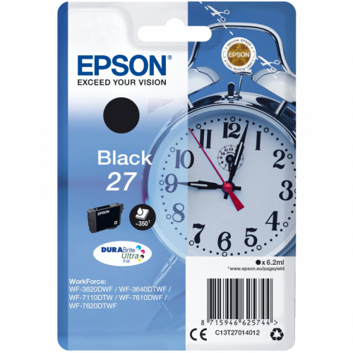 Epson 27 Blister T2701 black NEUE VERPACKUNG