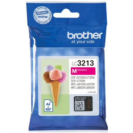 Brother Tinte LC-3213M Magenta bis zu 400 Seiten nach ISO/IEC 24711