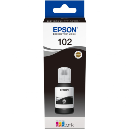 Epson Tinte 102 EcoTank C13T03R140 Schwarz bis zu 7.500 Seiten