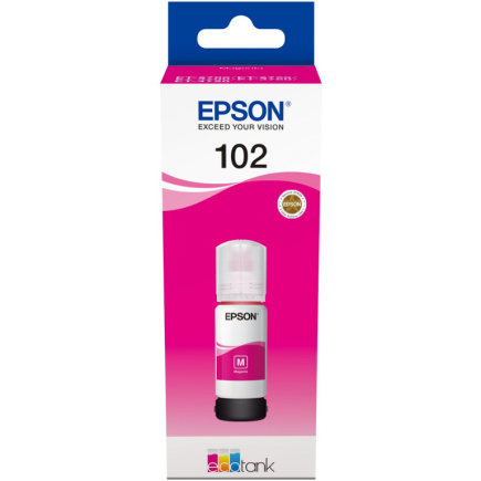 Epson Tinte 102 EcoTank C13T03R340 Magenta bis zu 6.000 Seiten