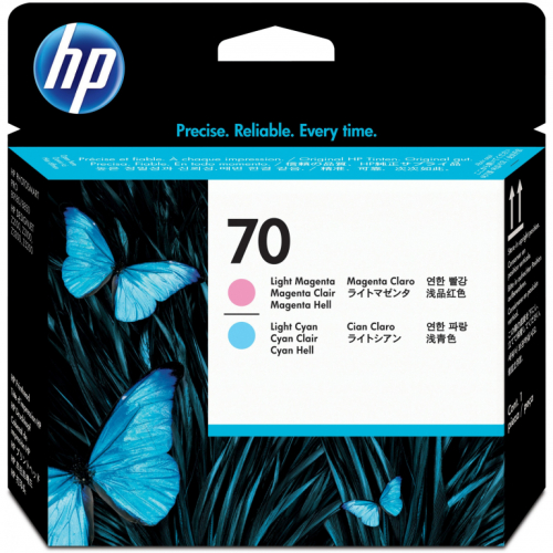 HP 70 Hell Magenta Hell Cyan - Druckkopf