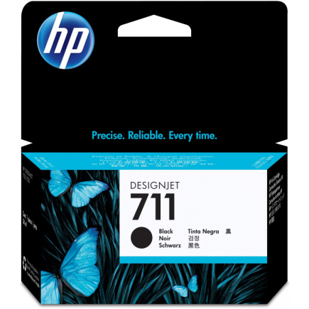 HP 711 Original Tinte schwarz Standardkapazitt 38ml 1er-Pack