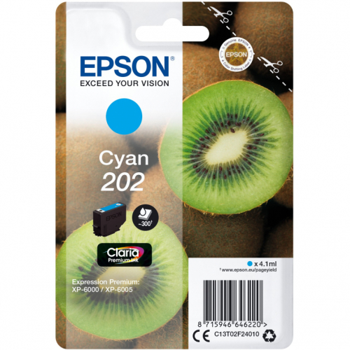 Epson 202 C13T02F24010 cyan