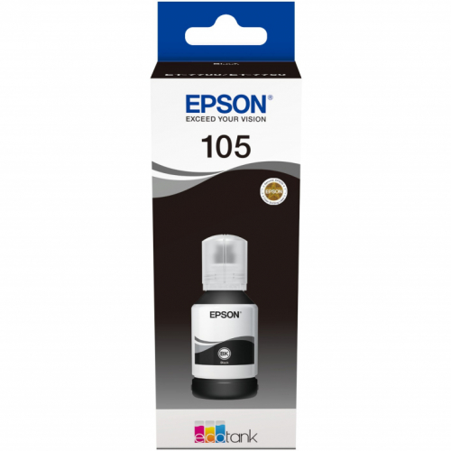 Epson Tinte 4LB 105 EcoTank Black ink bottle pigmented