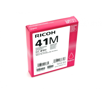Ricoh Tinte 405763 magenta GC41M bis zu 2.200 Seiten ISO/IEC 24711