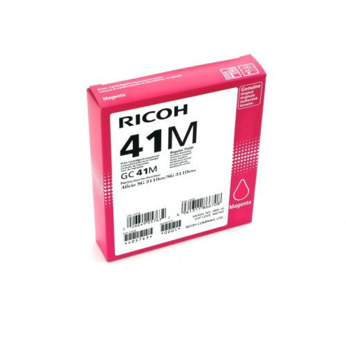 Ricoh Tinte 405763 magenta GC41M bis zu 2.200 Seiten ISO/IEC 24711