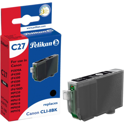 Pelikan schwarz Ref. CLI-8BK 13 ml