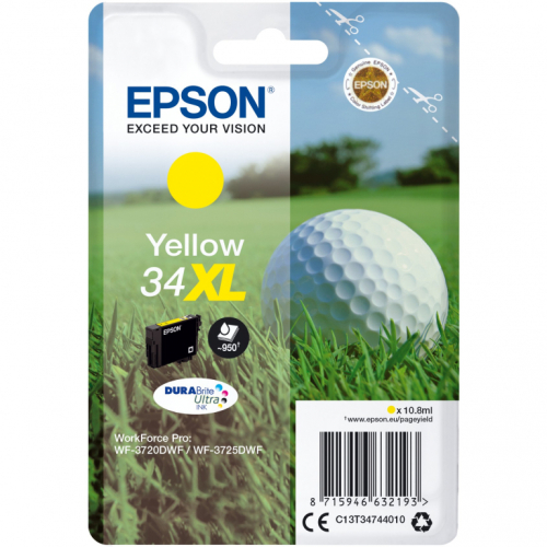 Epson 34XL - XL - Gelb - Original - Tintenpatrone