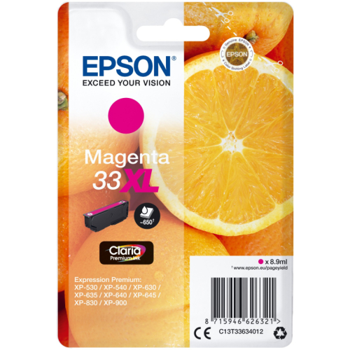 Epson C13T33634012 magenta HC