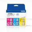 Brother BTD100CLVAL | Multipack Ink Bottles | Magenta, Cyan, Yellow