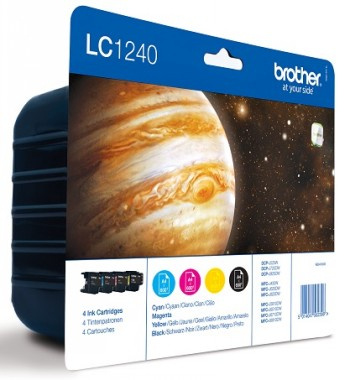BROTHER VALUE PACK ( LC-1240 BK/C/M/Y )