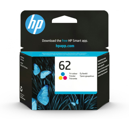 HP Tinte 62 C2P06AE Color (Cyan/Magenta/Gelb)