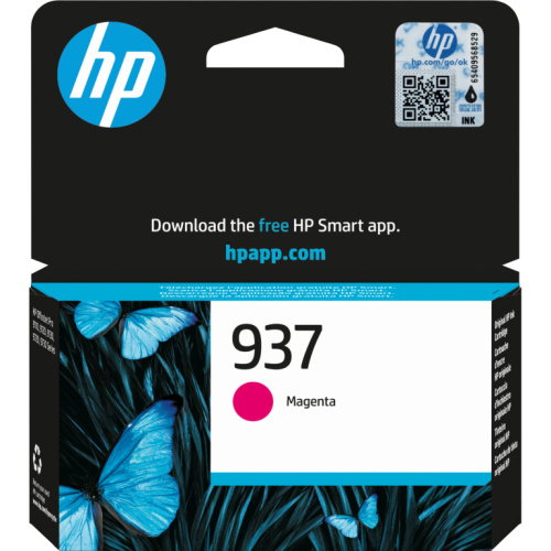 HP 937 Magenta Original Ink Cartridge 132987