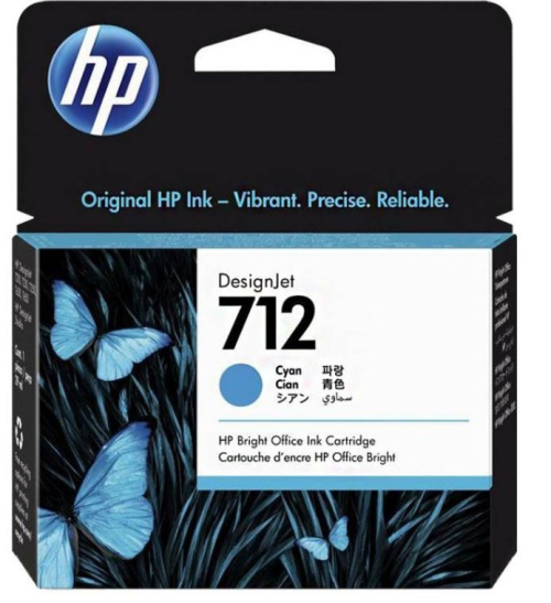 HP Inc. Ink 712 29ml Cyan 3ED67A