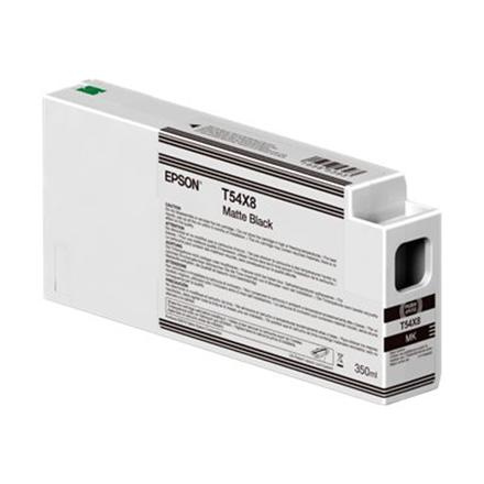Epson Singlepack T54X80N UltraChrome HDX/HD 350ml Matte Black | Epson C13T54X80N | Epson T54X8 - matte black - original - ink cartridge | Epson UltraChrome HDX / Ultrachrome HD | Matte black