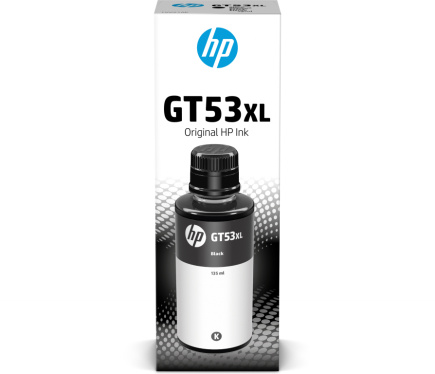 HP GT53XL Black Ink Bottle, 6000 pages, for HP Deskjet GT 5810, 5820, InkTank 115, 116, 315