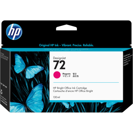HP 72 original Ink cartridge C9372A magenta high capacity 130ml 1-pack