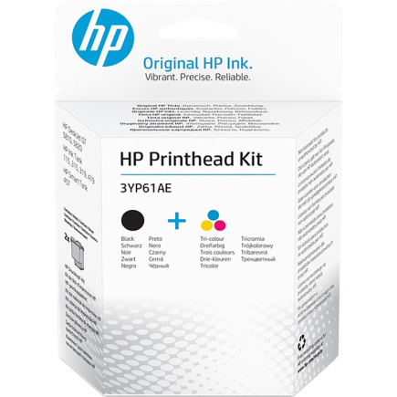 HP Schwarz Farbe dreifarbig GT Druckkopf Kit