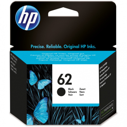 HP 62 original Ink cartridge C2P04AE UUS black standard capacity 1-pack