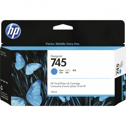 HP 745 Tintenpatrone Cyan 130ml