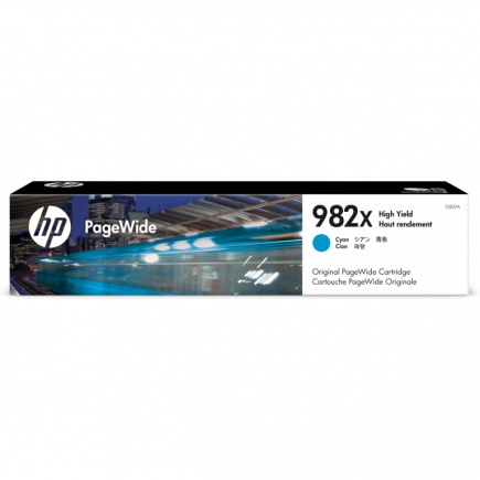 HP 982X PageWide Cartridge Cyan High Yield