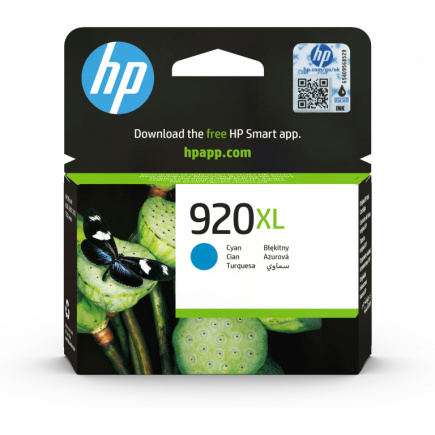 HP 920XL original Ink cartridge CD972AE BGX cyan high capacity 700 pages 1-pack