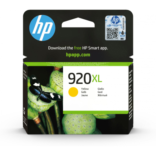 HP 920XL original Ink cartridge CD974AE BGX yellow high capacity 700 pages 1-pack