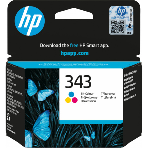 HP 343 original Ink cartridge C8766EE UUS tri-colour standard capacity 7ml 330 pages 1-pack