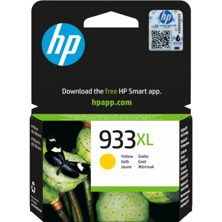 HP 933XL original Ink cartridge CN056AE BGX yellow high capacity 825 pages 1-pack Officejet