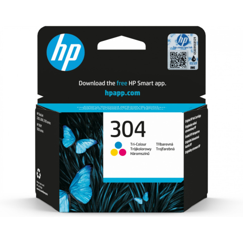 HP 304 original Tri-color Ink cartridge N9K05AE UUS