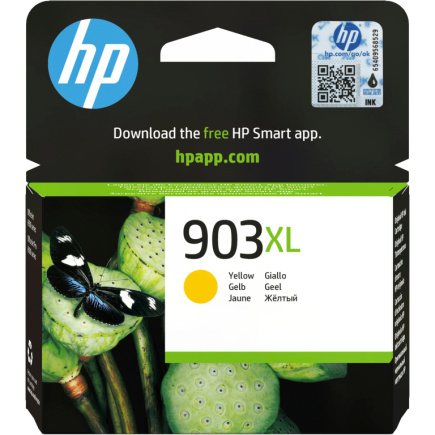 HP 903XL original Ink cartridge T6M11AE BGX Yellow High Yield 825 Pages