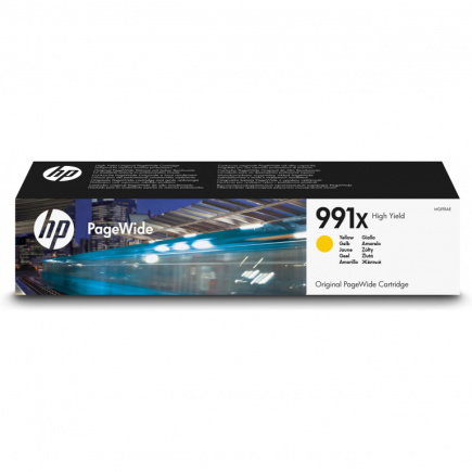 HP original PageWide 991X original Ink cartridge M0J98AE Yellow