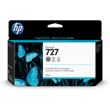 HP 727 Original Tinte grau Standardkapazitt 130 ml 1er-Pack