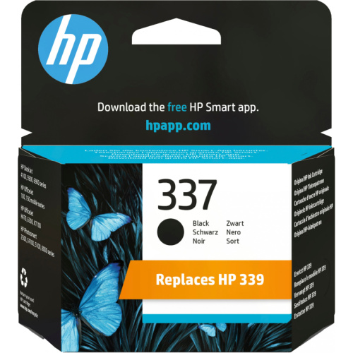 HP 337 original Ink cartridge C9364EE UUS Must standard capacity 11ml 400 pages 1-pack