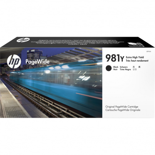 HP 981Y original Extra High Yield Black PageWide Cartridge L0R16A