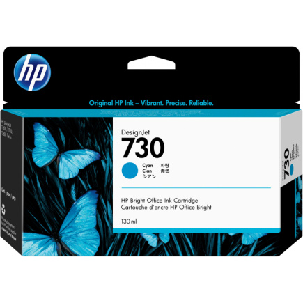 HP 730 130 ml Tinte Cyan