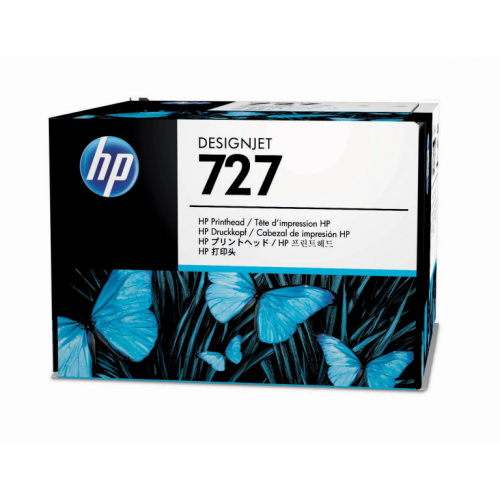 HP 727 Original Druckkopf schwarz und farbig Standardkapazitt 1er-Pack