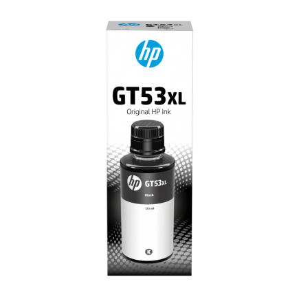 HP GT53XL Must Ink Bottle - BOX DAMAGE - 6000 pages, for HP Deskjet GT 5810, 5820, InkTank 115, 116, 315