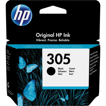 HP 305 Black Original Ink Cartridge 21289929