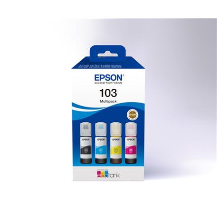 Epson 103 EcoTank | Ink Cartridge | Черный, Cyan, Magenta, Yellow