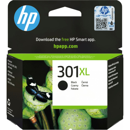 HP 301XL original Ink cartridge CH563EE UUS black high capacity 480 pages 1-pack