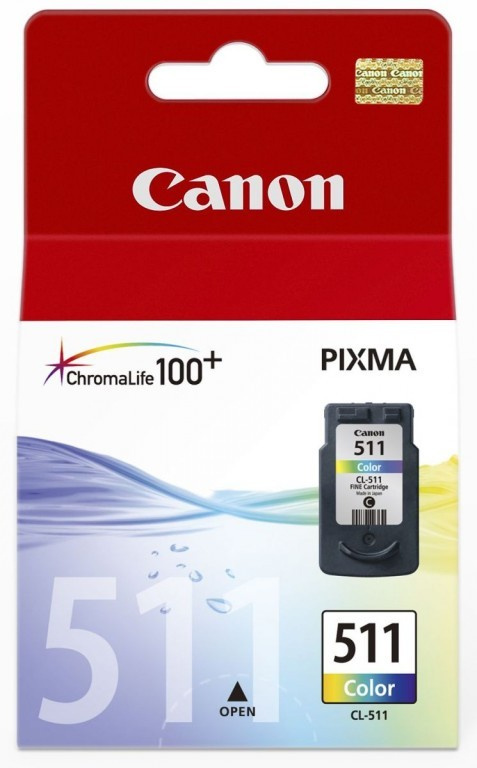 Canon Tusz CL-511 COLOUR 2972B001