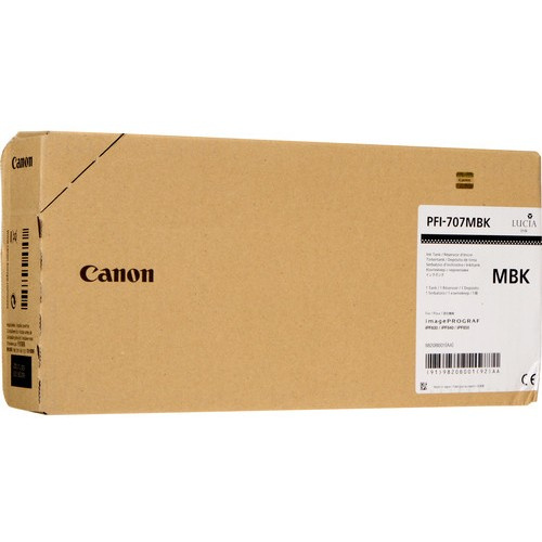 Canon PFI707MBK matt Черный