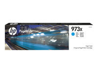 HP 973X high yield cyan original PageWide cartridge